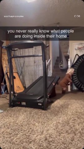 you never really know what people are doing inside their home