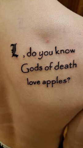 Gods of death apples?