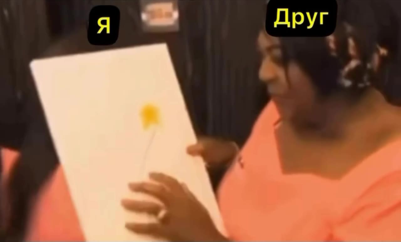 я и мой друг рассказываем доклад вместе: