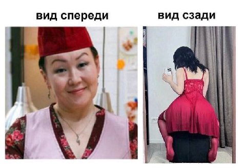 вид спереди вид сзади к.