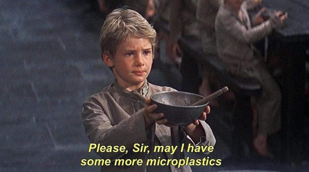 Please, Sir, may have some more microplastics