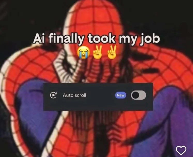 finally took my job