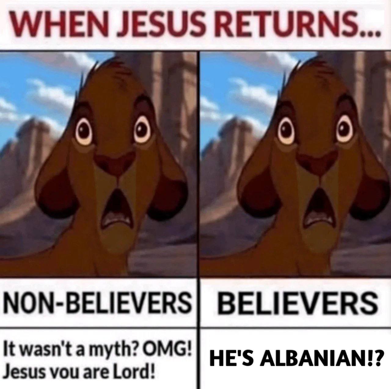Jesus vou are Lord! It wasn't amyth? OMG!