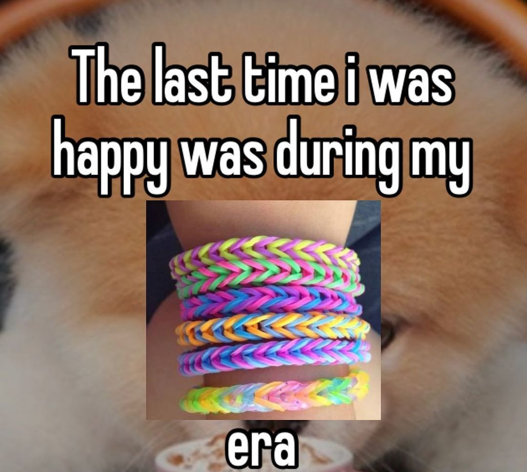 The last time i was happy was during my ега