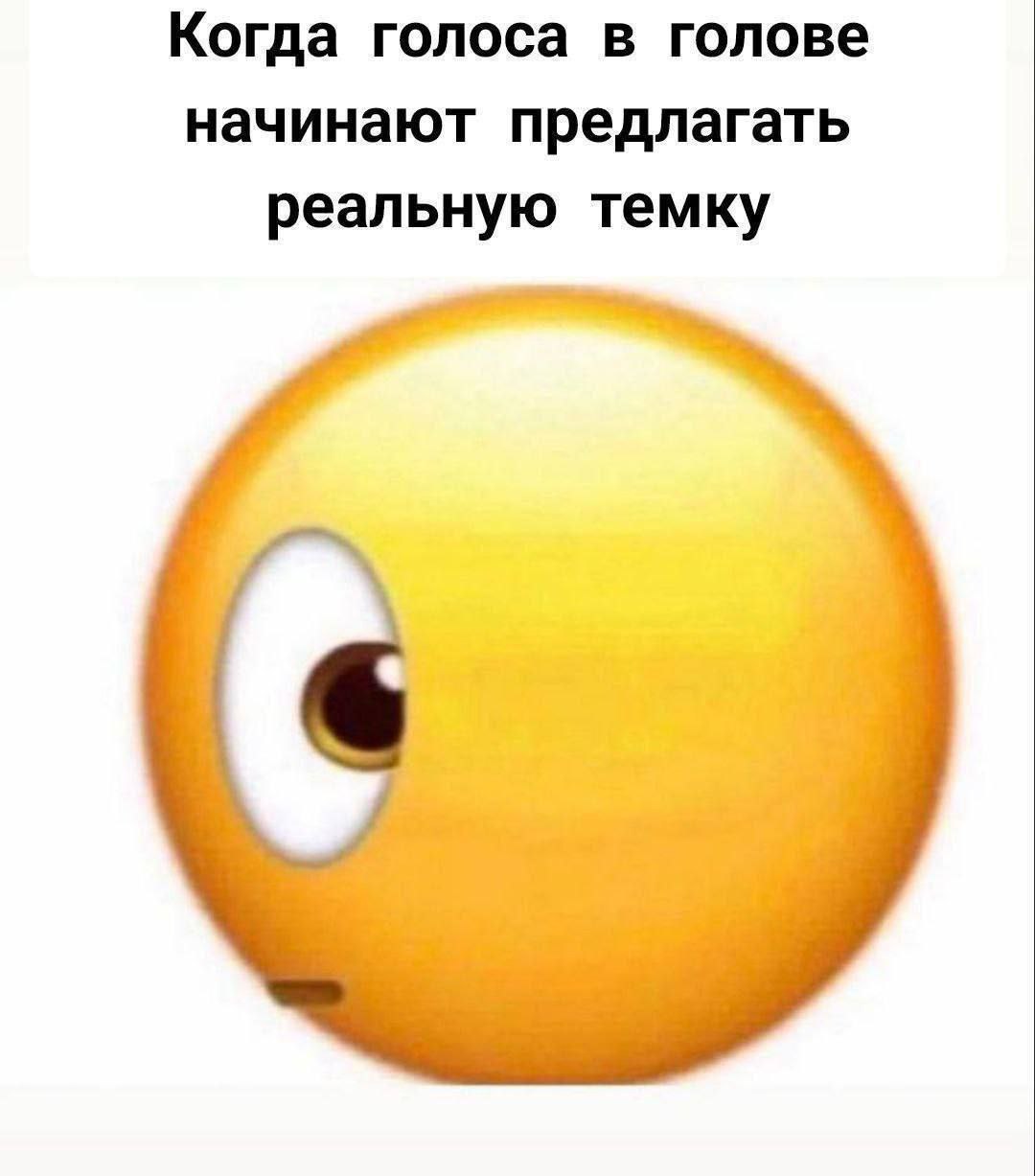 Когда голоса в голове начинают предлагать реальную темку