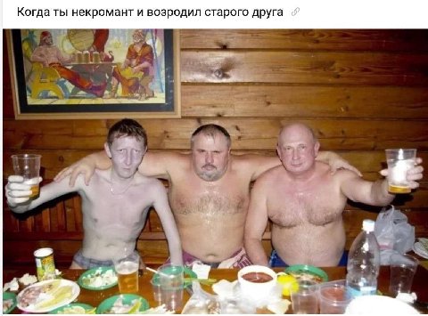 Когда ты некромант и возродил старого друга ate