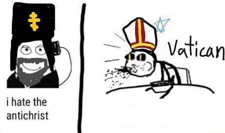 Vatican i hate the antichrist