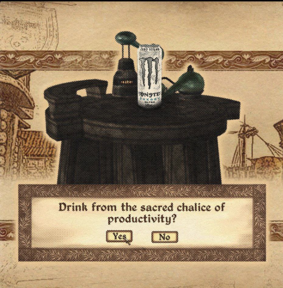 4 3 Drink from the sacred chalice of productivity? 5