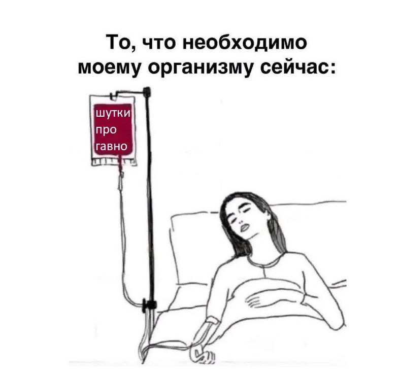 То, что необходимо моему организму сейчас: шутки про гавно