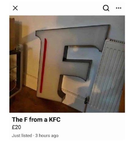 The from a KFC £20 Just listed 3 hours ago