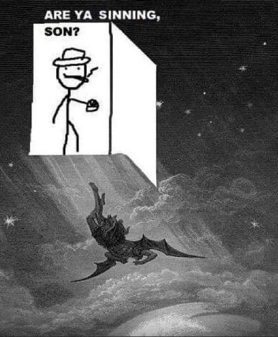 ARE SINNING,