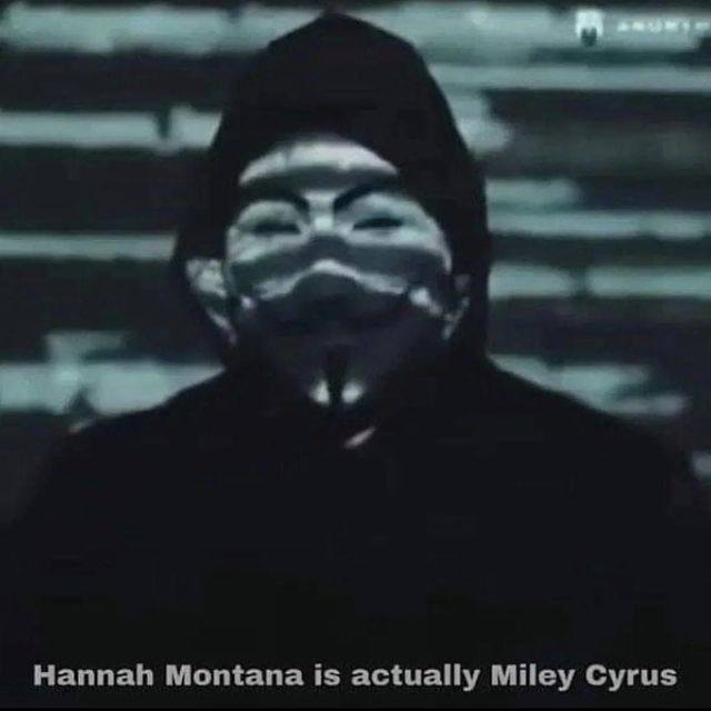 Mannah Моптапа is actually Miley Cyrus
