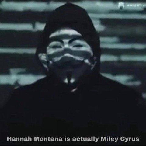 Mannah Моптапа is actually Miley Cyrus