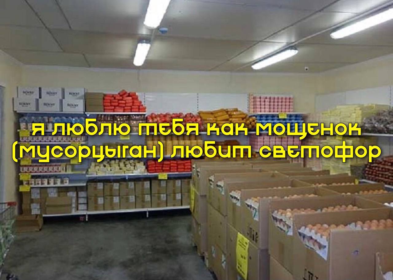 я люблю тебя ман (мусорцыган) любит caemomop