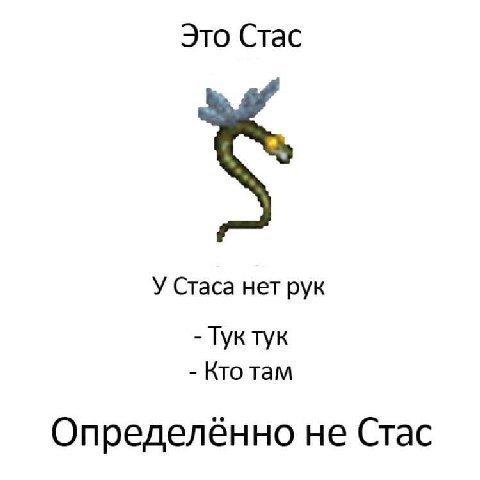 Это Стас У Стаса нет рук TyK TYK Кто там Определённо не Стас
