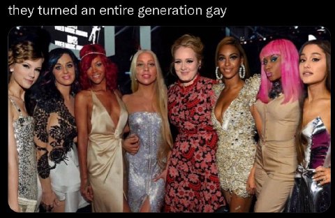 they turned an entire generation gay
