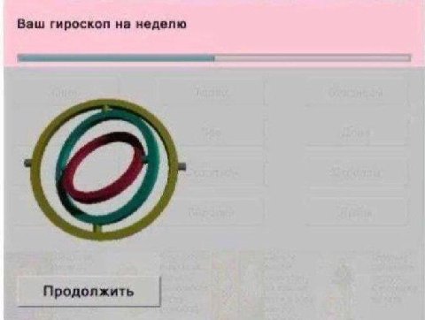 Ваш гироскоп на неделю Продолжить