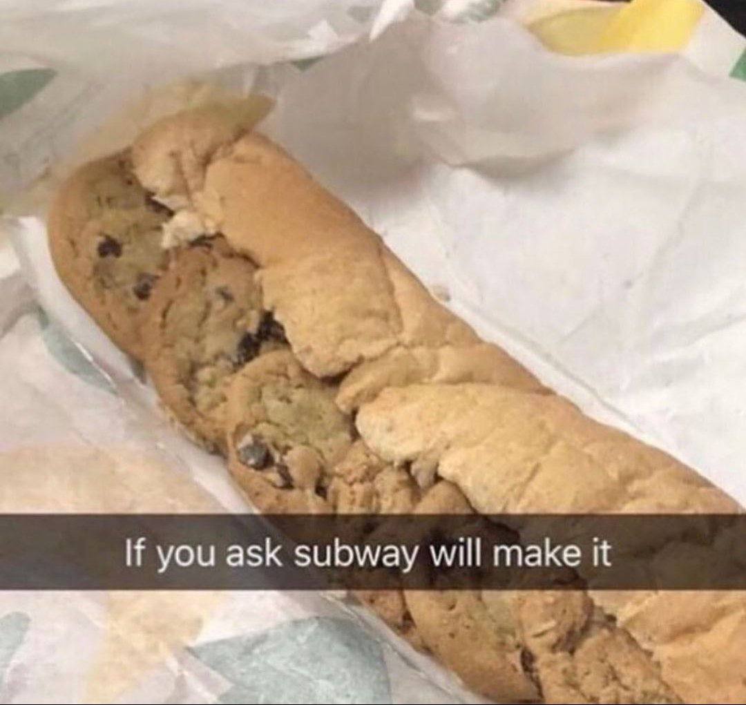 if you ask subway will make it