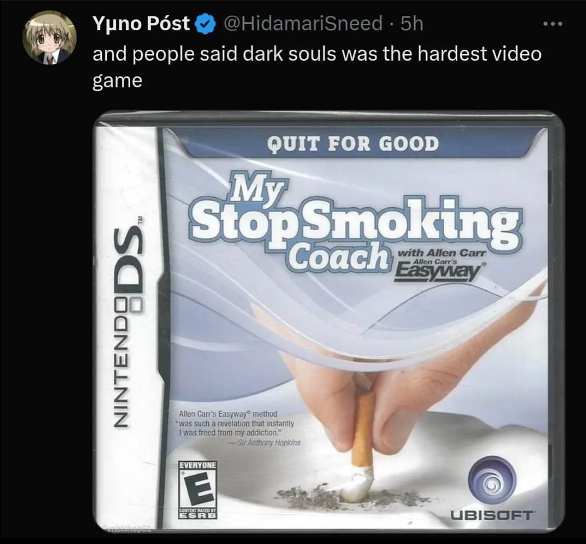Унпо Post Я and people said dark souls was the hardest video game QUIT FOR GOOD