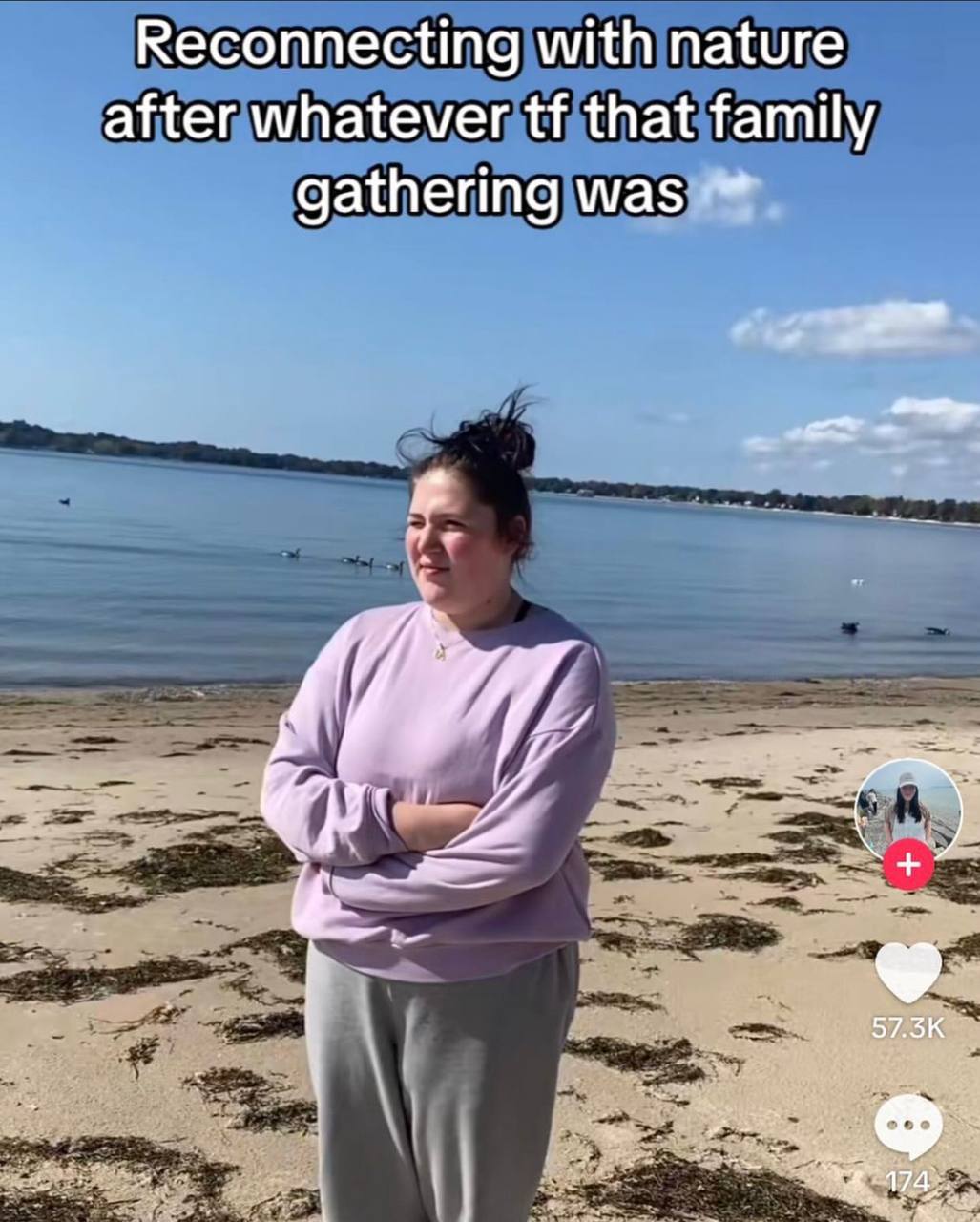 Reconnecting with nature after whatever that family gathering was
