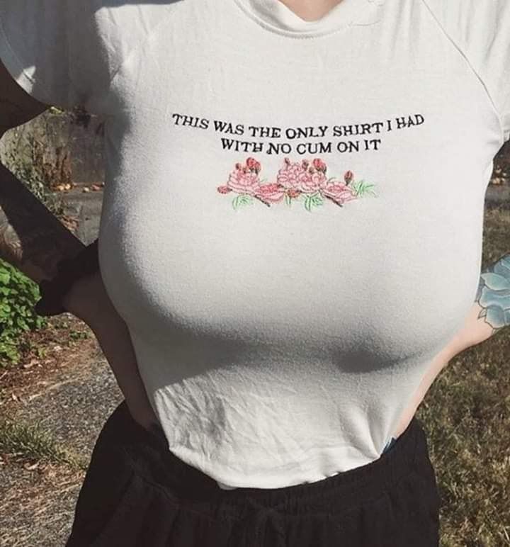THIS ВАР WAS THE ONLY SHIRT! я WITH NO CUM ON у 7 к 2 9 4 7} 1