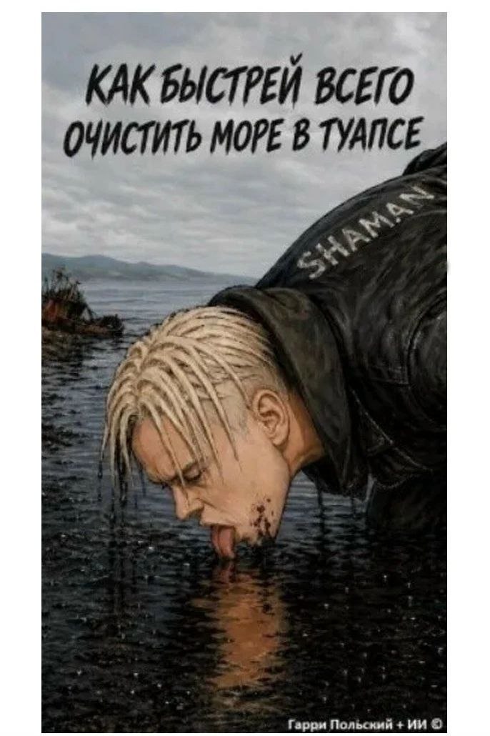КАК БЫСТРЕЙ ВСЕГО ОЧИСТИТЬ МОРЕ В ТУАПСЕ Гарри Польский