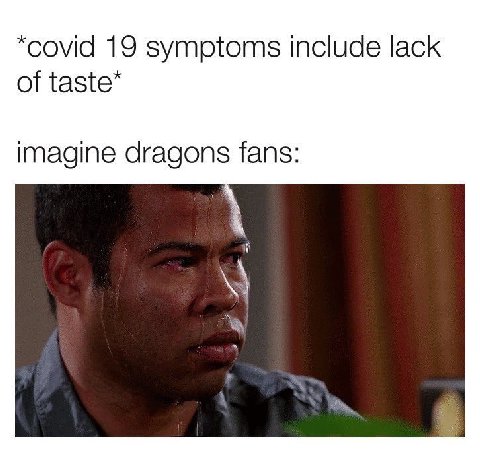 *сома 19 symptoms include lack of taste” imagine fans: