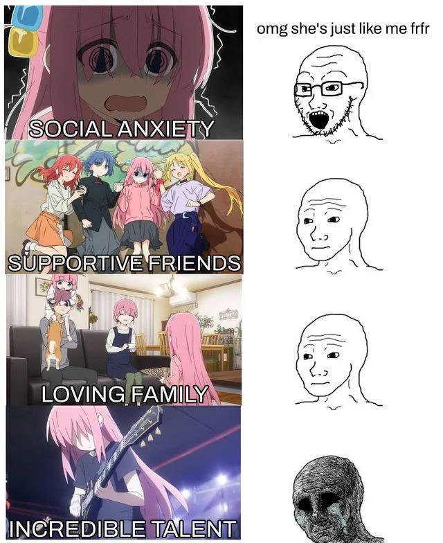 omg she's just like frfr UPPORTIVE FRIENDS INCREDIBLE ENT