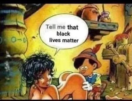 Tell me that 2 black lives matter