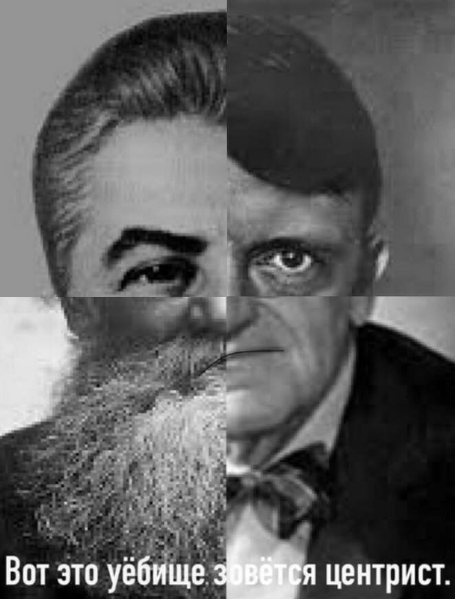 7 Вот это уёбище центрист.