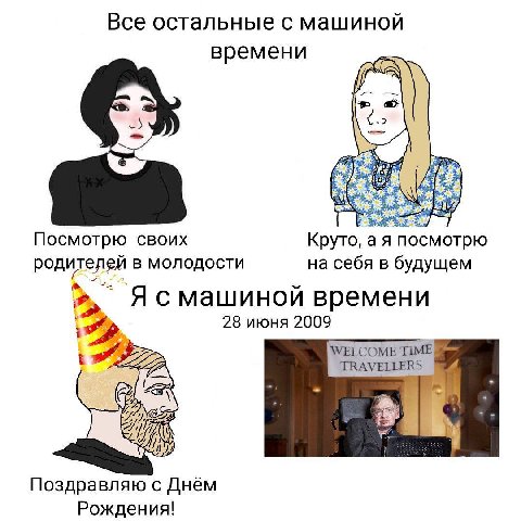 Все остальные с машиной времени в Посмотрю своих Круто, а я посмотрю родителей в молодости на себя в будущем Ясмашиной времени 28 июня 2009 Поздравляю с Днём Рождения!