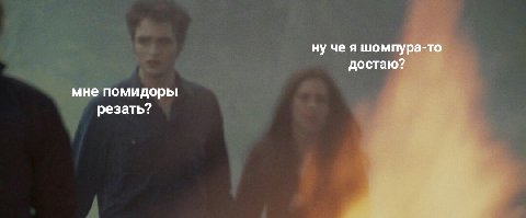 ну че я шомпура-то достаю? мне помидоры резать?