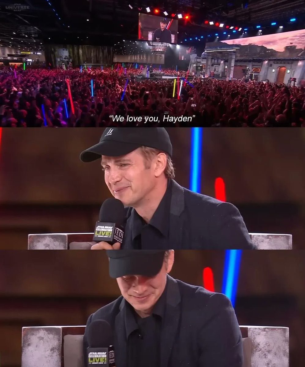 a. “We love you, Hayden” и