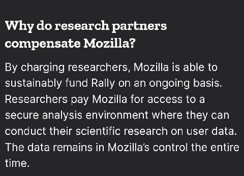 «They sell your data to fund more tranny surgeries for their "devs"»

https://blog.mozilla.org/careers/mozilla-introduces-gender-transitioning-guidelines-and-policy/