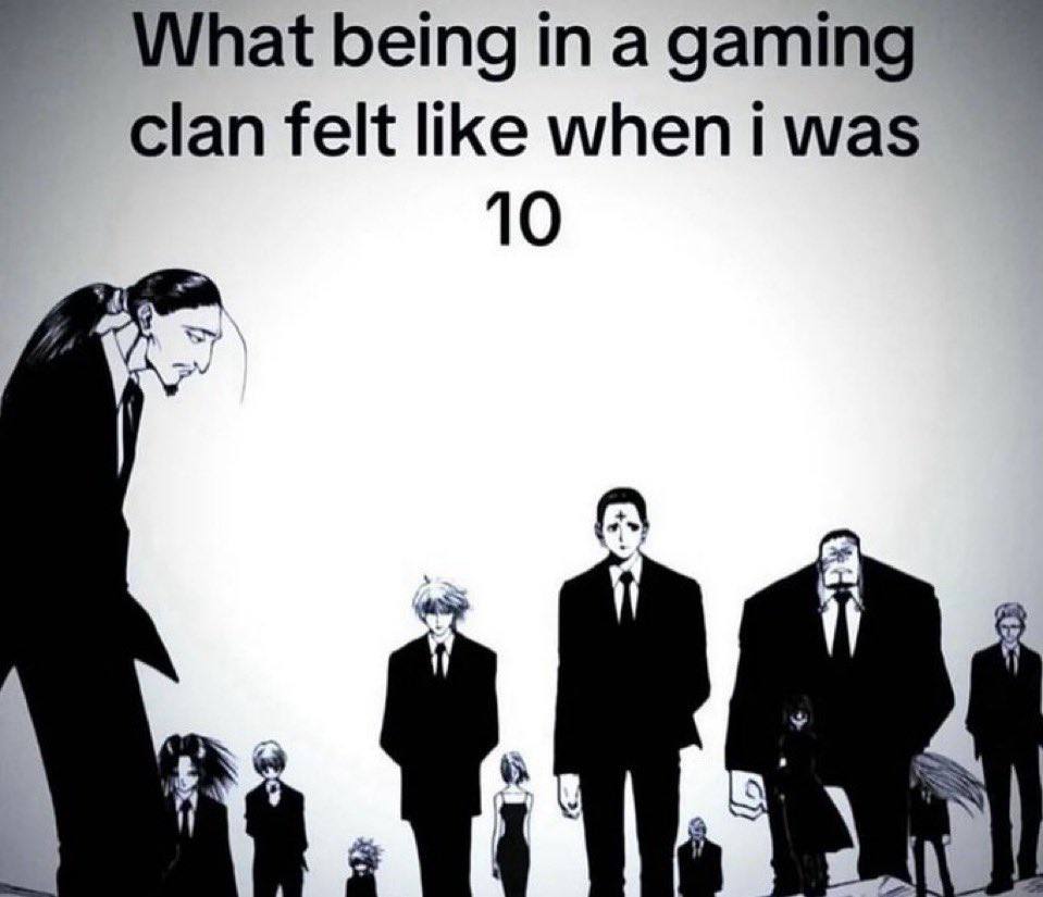 clan felt like when i was 10