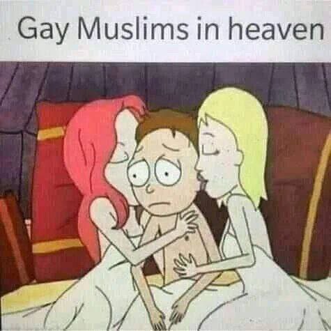 Gay Muslims in heaven