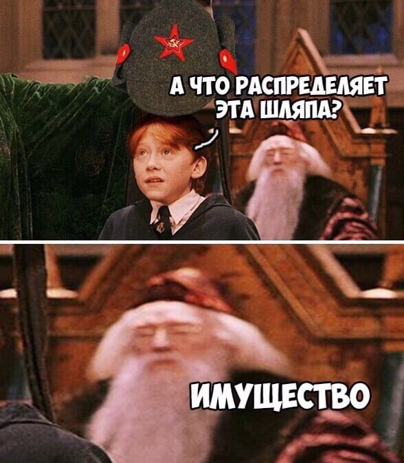 А ЧТО РАСПРЕДЕЛЯЕТ ЭТА ШАЯПА? ИМУЩЕСТВО