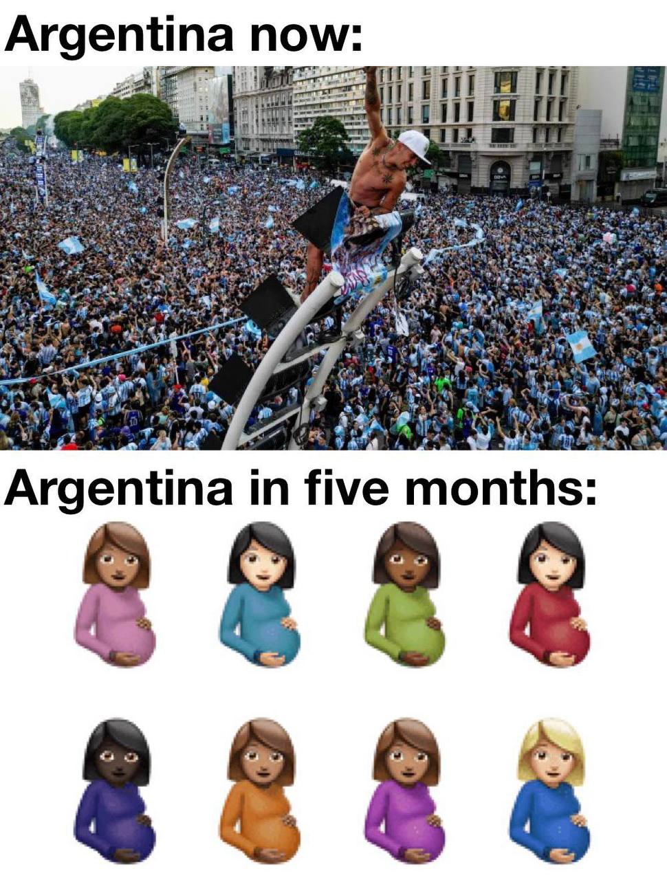 Argentina now: у. 4 А Argentina in five months: