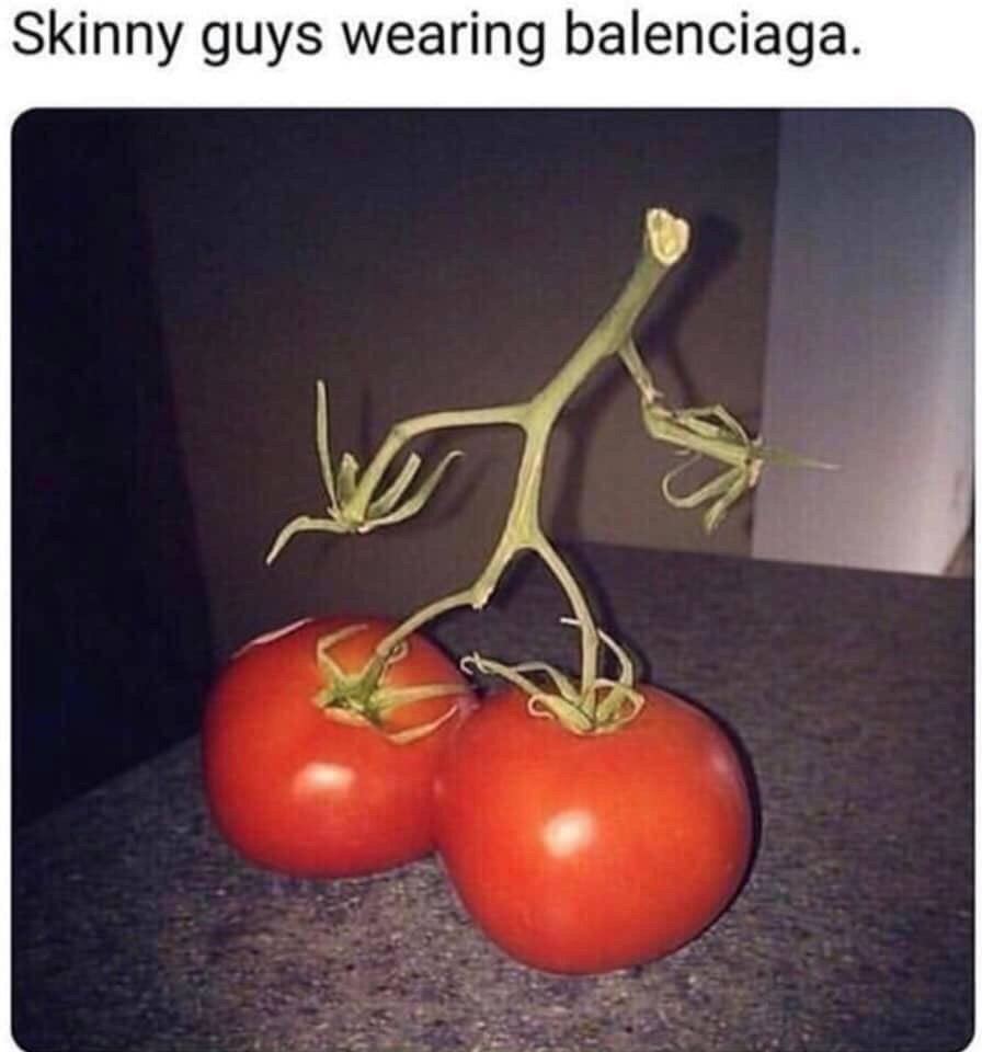 Skinny guys wearing balenciaga