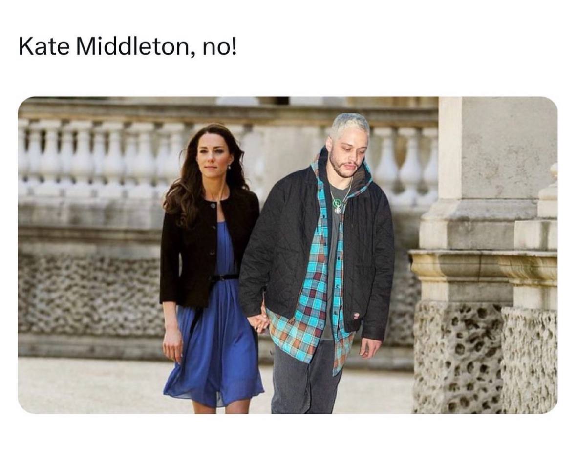 Kate Middleton, no! a