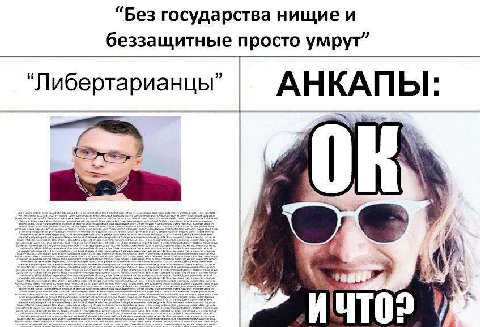 “Без государства нищие и беззащитные просто умрут” “Либертарианцы” 4