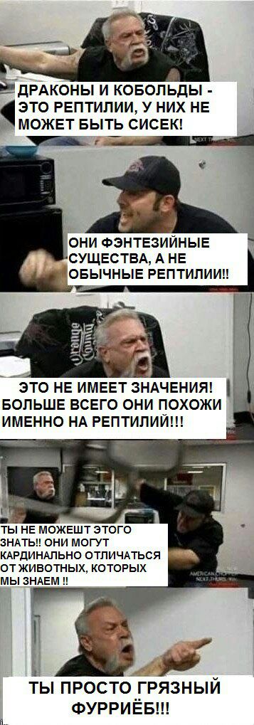 ДРАКОНЫ И КОБОЛЬДЫ РЕПТИЛИИ, У НИХ НЕ “МОЖЕТ БЫТЬ CUCEK! у ОНИ ФЭНТЕЗИЙНЫЕ СУЩЕСТВА, А НЕ РЕПТИЛИИ!! ЭТО НЕ ИМЕЕТ ЗНАЧЕНИЯ! БОЛЬШЕ ВСЕГО ОНИ ПОХОЖИ ИМЕННО НА РЕПТИЛИЙ!!! ТЫ НЕ МОЖЕШТ ЭТОГО ЗНАТЬ!! ОНИ