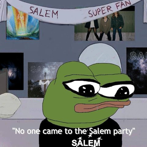 "No one came to the Salem party" SALEM