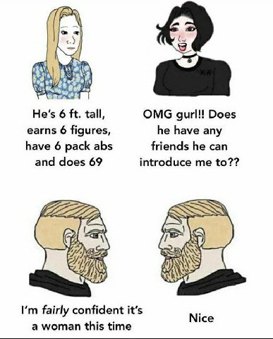 He’s 6 tall, OMG дип! Does earns 6 figures, he have any have 6 pack abs friends he can and does 69 introduce me to?? в fairly confident it’s Nice a woman this time