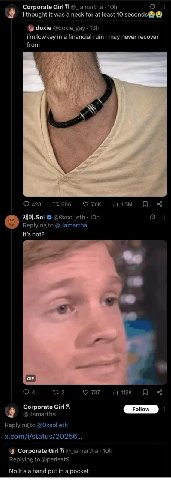 Corporate Girl A thought it was a neck for at least 10 seconds@ doxie lowkey in a financial ruin i may never recover from if 423 13 986 eth Replying to @_iamartha It’s not? 4 24 132 737 Corporate Girl