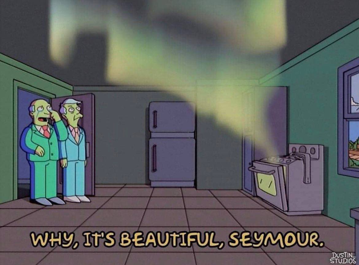 WHY, ITS BEAUTIFUL, SEYMOUR