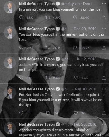 И deGrasse Тузо Ina can Neil yson You ourself lips Jul 12, 2013 In only kiss yourself a Neil deGrasse Aug 30, 2011 For Narcissists Onl of reflection require that if you kiss yourself i rror, it will a