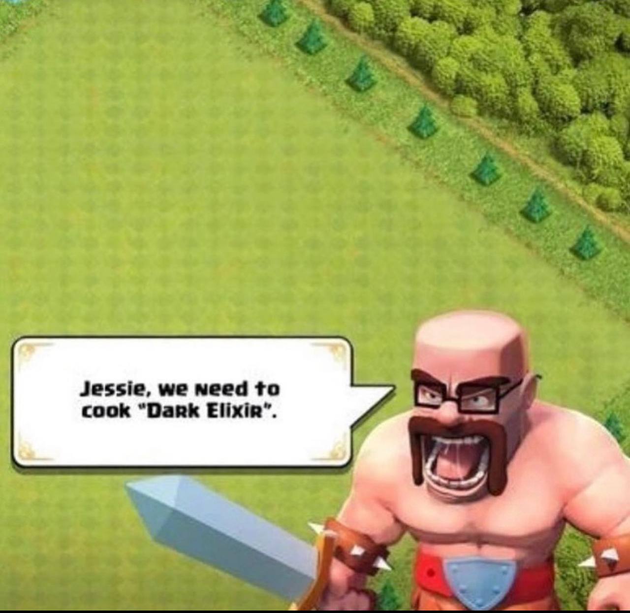 Jessie, we need to cook “Dank