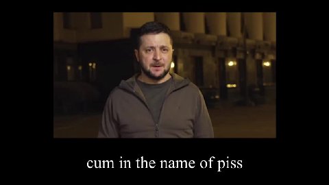 cum in the name of piss