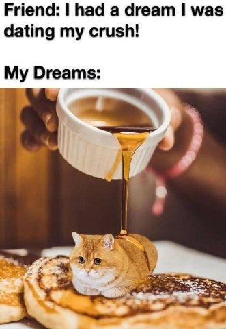 Friend: had а dream was dating my crush! My Dreams: